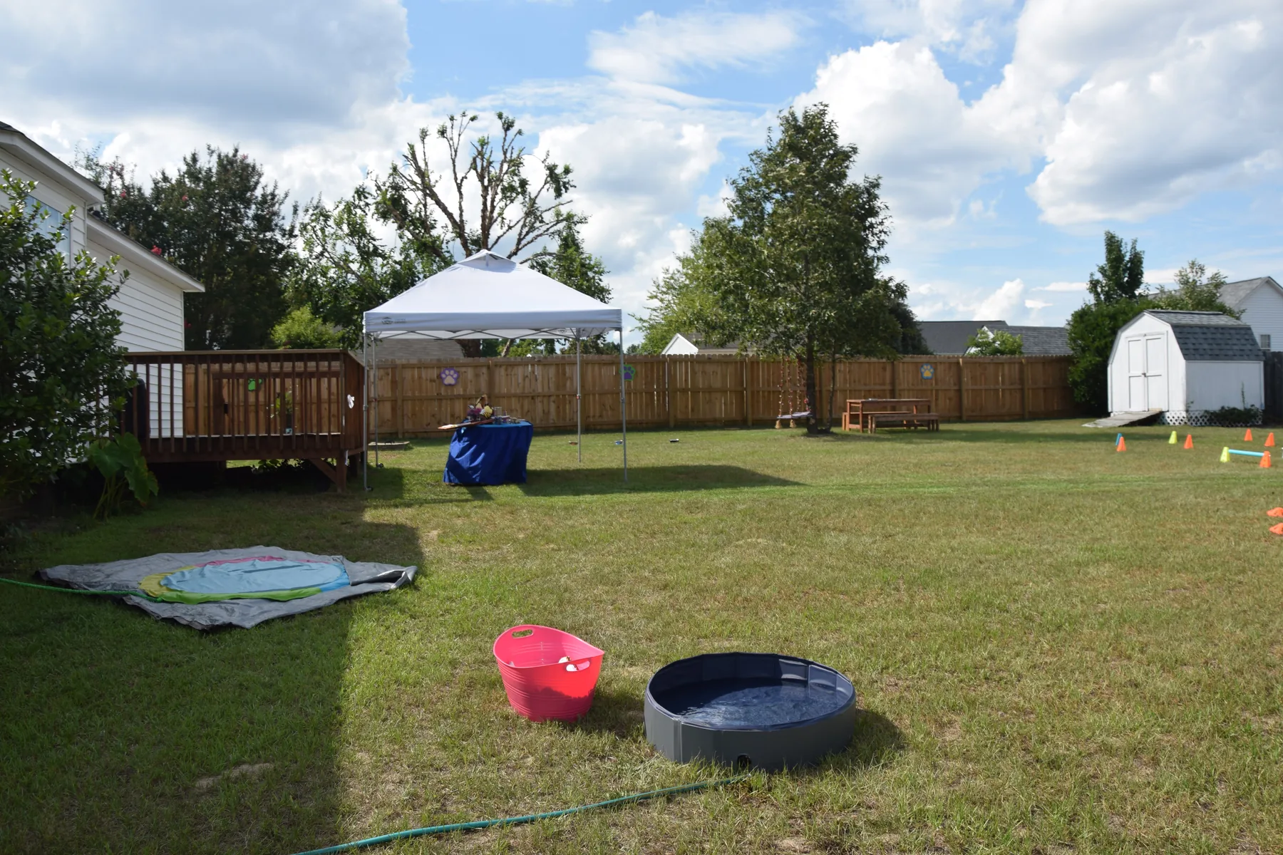 Outdoor activity space