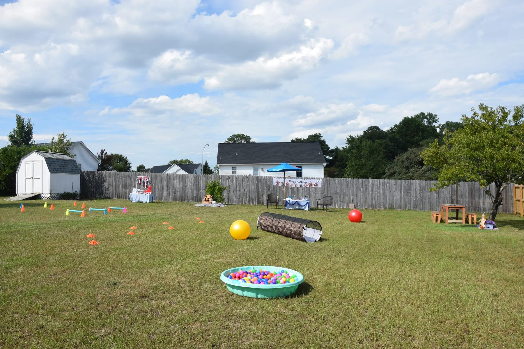 Open play layout
